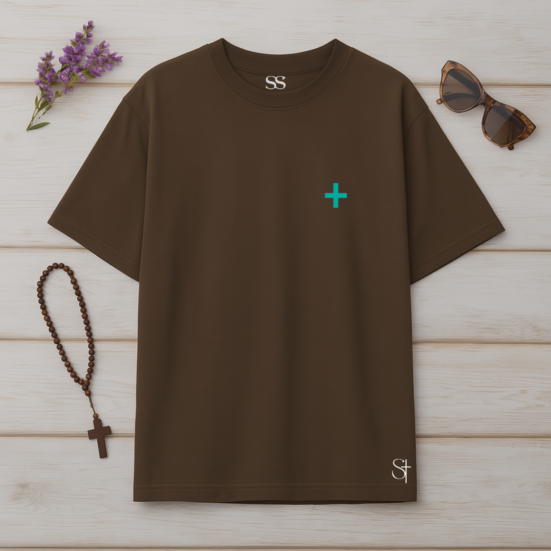 Camiseta Oversized Multiplicação de Jesus