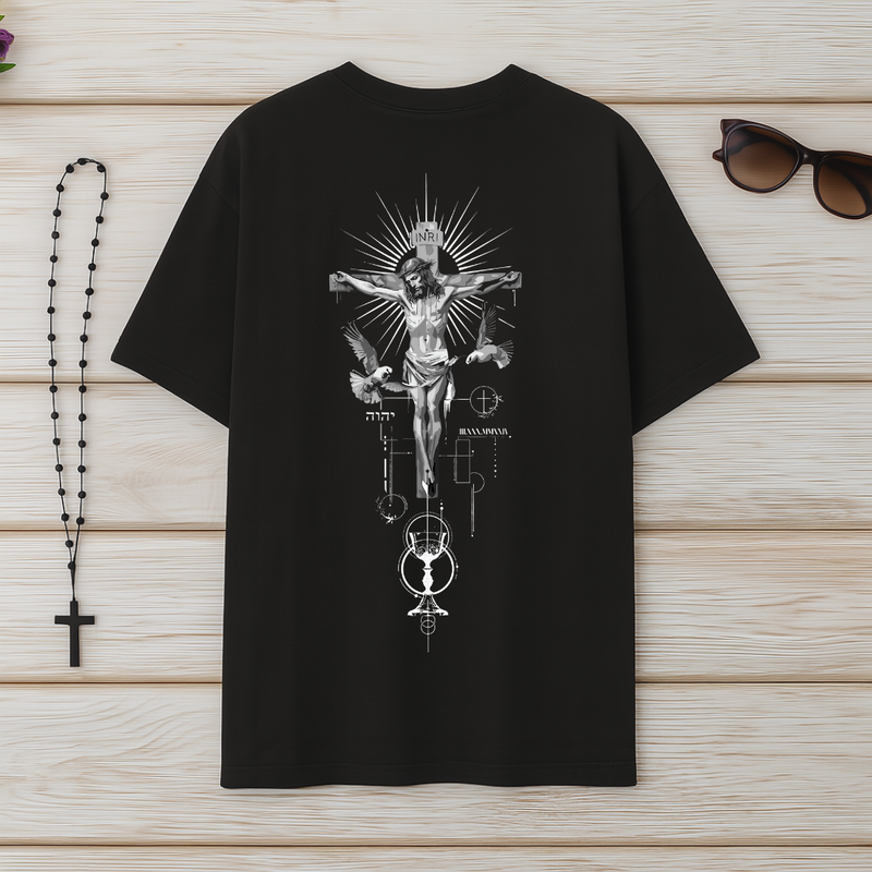 Camiseta Oversized Jesus Minimaslista