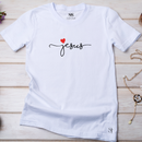 Camiseta Feminina Amor De Jesus