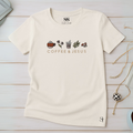 Camiseta Feminina Café e Jesus