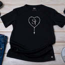 Camiseta Masculina Preta Sexta Santa