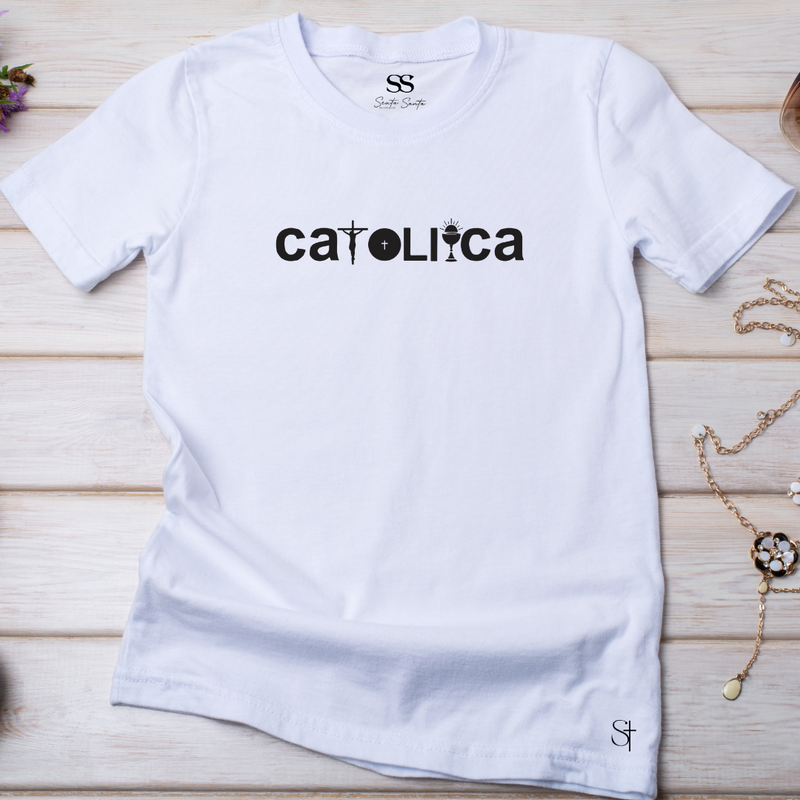 Camiseta Feminina Católica
