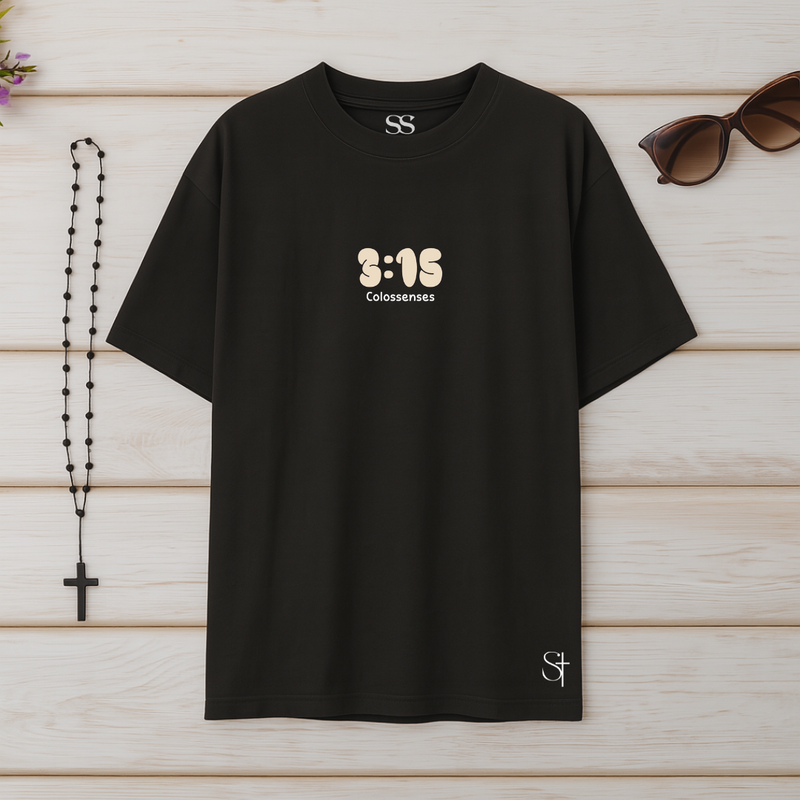 Camiseta Oversized Um Só Coração