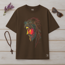 Camiseta Oversized Cristo Em Linhas