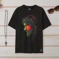 Camiseta Oversized Cristo Em Linhas