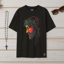 Camiseta Oversized Cristo Em Linhas