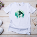 Camiseta Feminina Branca Jesus Orai