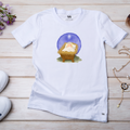 Camiseta Feminina Branca Nascimento Menino Jesus