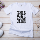 Camiseta Feminina Branca This Girl