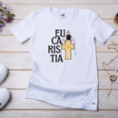 Camiseta Feminina Branca Eucaristia