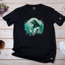 Camiseta Feminina Preta Jesus Orai