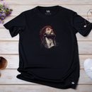 Camiseta Feminina Preta Jesus Coroa Espinho