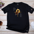 Camiseta Feminina Preta Amor e Ódio