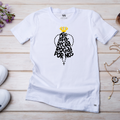 Camiseta Feminina Branca Rogai Por Nos