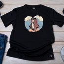 Camiseta Masculina Preta Moisés