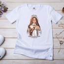 Camiseta Feminina Branca Santa Clara