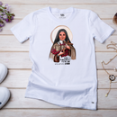 Camiseta Feminina Branca Santa Teresinha
