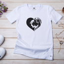 Camiseta Feminina Branca Jesus Leão