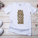 Camiseta Feminina Branca Jesus Pode Salvar