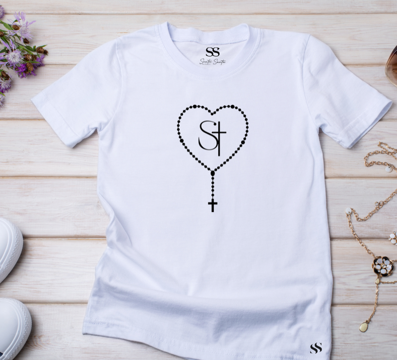 Camiseta Feminina Branca Sexta Santa