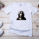 Camiseta Feminina Branca Jesus Arco