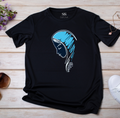 Camiseta Feminina Preta Virgem Do Silencia