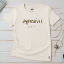 Camiseta Feminina Com Ele Tudo É Possível