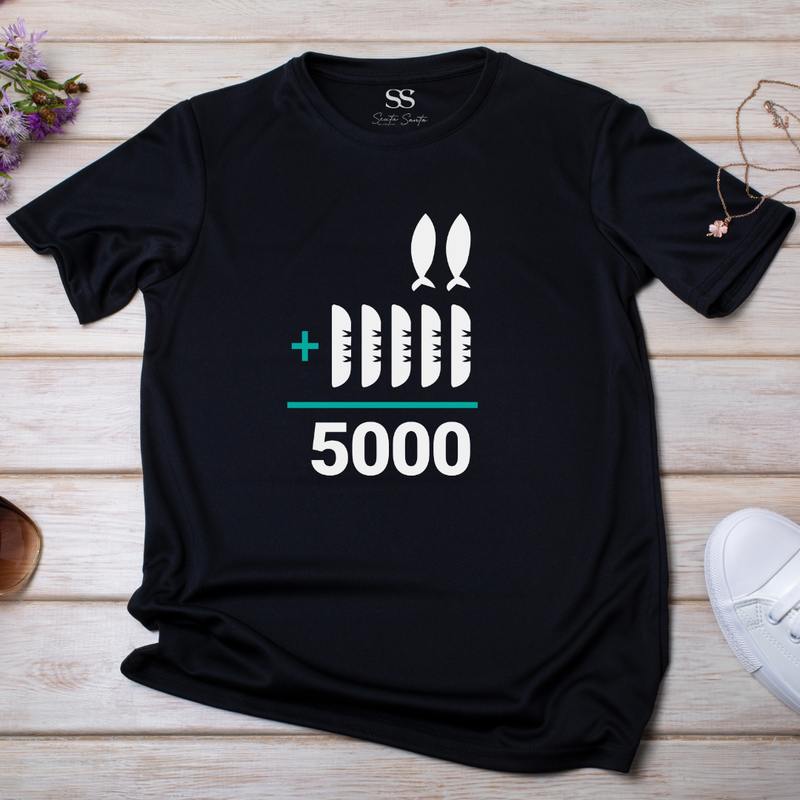 Camiseta Feminina Multiplicação De Jesus