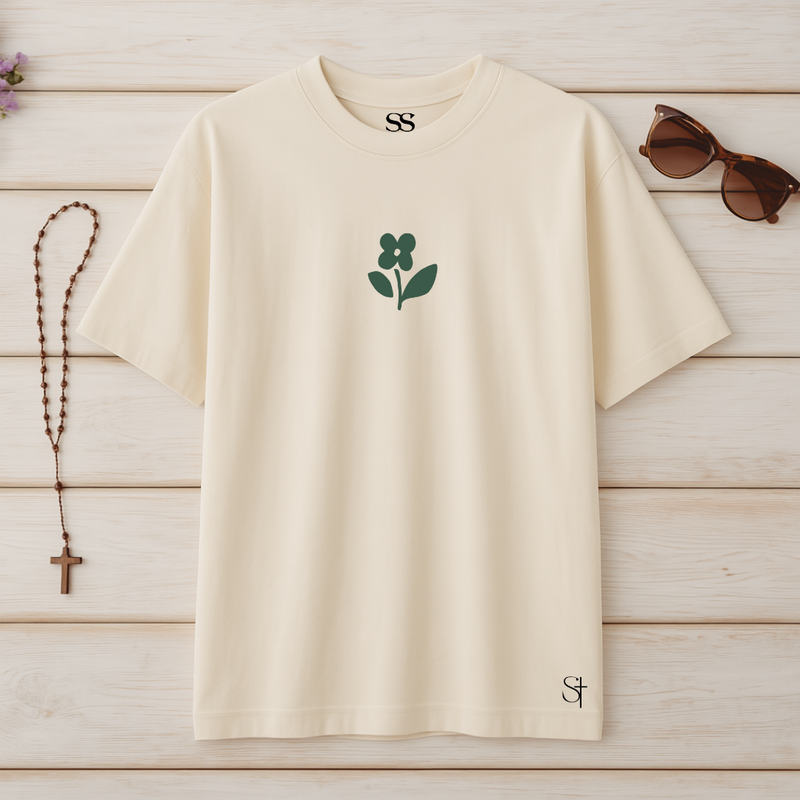 Camiseta Oversized He Is Risen
