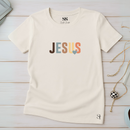 Camiseta Feminina Jesus  Letras
