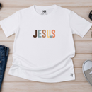 Camiseta Masculina Jesus Letras