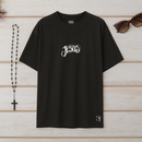 Camiseta Oversized Jesus Grafite