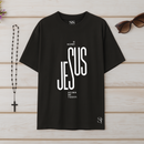 Camiseta Oversized Jesus A Cima De Todos
