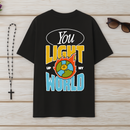 Camiseta Oversized Light World