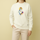 Moletom Feminino Off-White Maria Aquarela