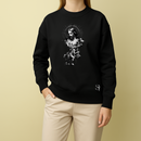 Moletom Feminino Preto O Peso De Ser Ele