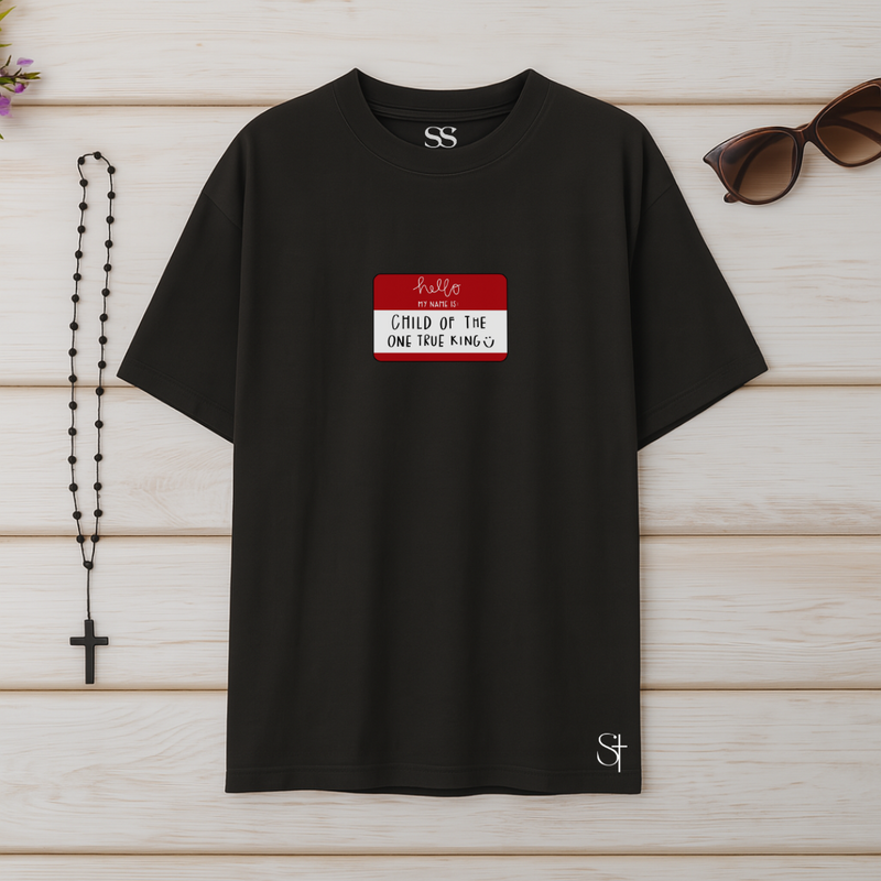 Camiseta Oversized My Name Is