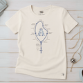 Camiseta Feminina Terço Nossa Senhora