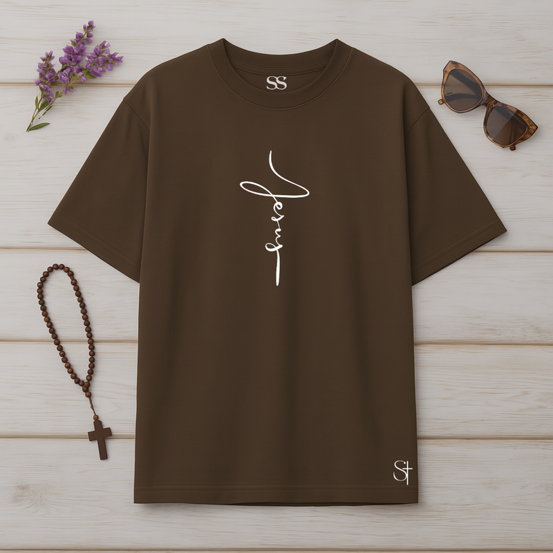 Camiseta Oversized Meu Senhor