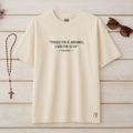 Camiseta Oversized Por Fé Andamos