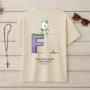 Camiseta Oversized Por Fé Andamos
