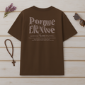 Camiseta Oversized Posso Crer No Amanhã
