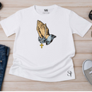 Camiseta Masculina Branca Reza