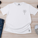 Camiseta Masculina Branca Sexta Santa Minimalista