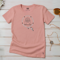 Camiseta Feminina Rosa Hóstia