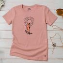 Camiseta Feminina Rosa Pedaço Do Corpo Dele