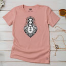 Camiseta Feminina Rosa Virgem Maria