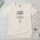 Camiseta Feminina Off-White Seja Forte E Corajoso