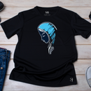 Camiseta Masculina Preta Virgem Do Silencio