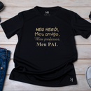 Camiseta Masculina Meu Herói, Meu Amigo